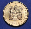 1970 South Africa 10 Cents — Cold War — National Arms / Cape Aloe — F+ to VF