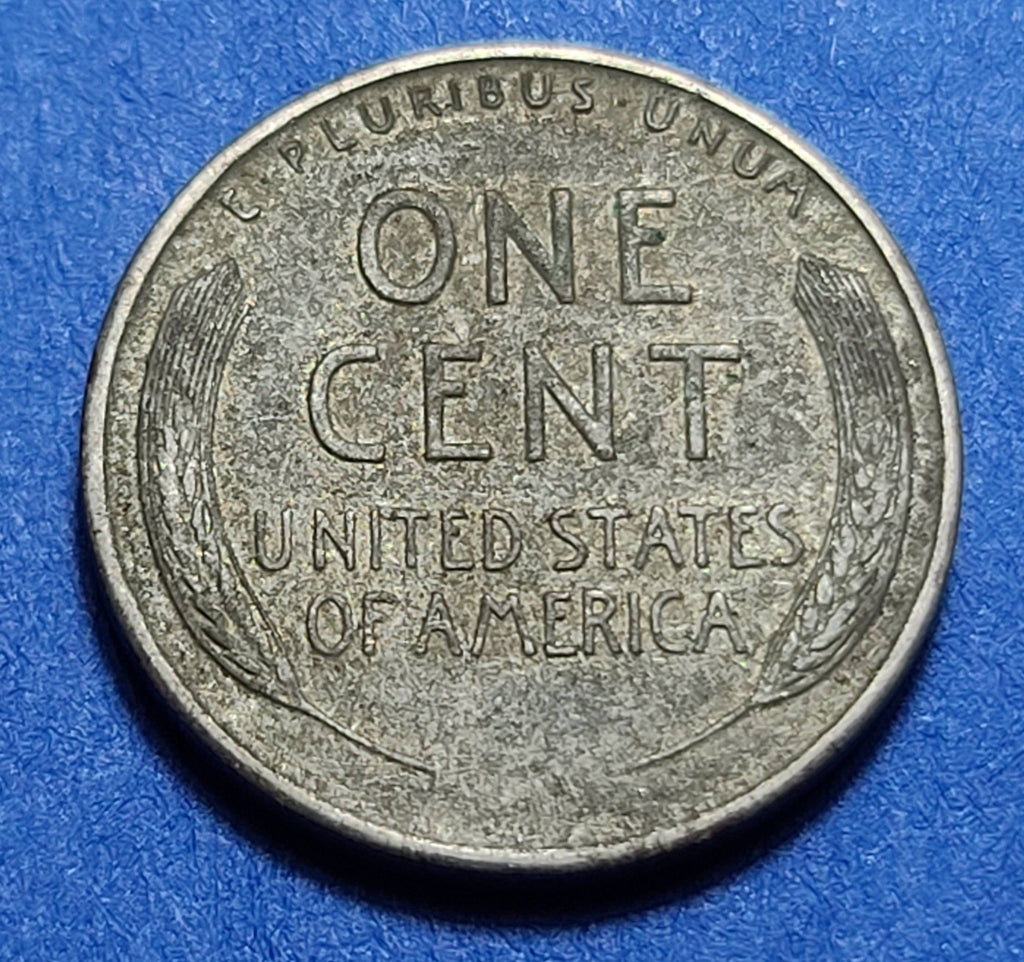 1943 United States Steel Penny (P) — WWII Era / Lincoln — Wartime Composition — Very Good to Very Fine