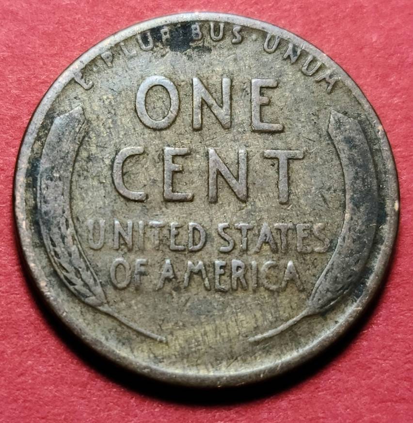 1938 United States Wheat Penny — Interwar / Lincoln — Wheat Reverse — VG+ to VF