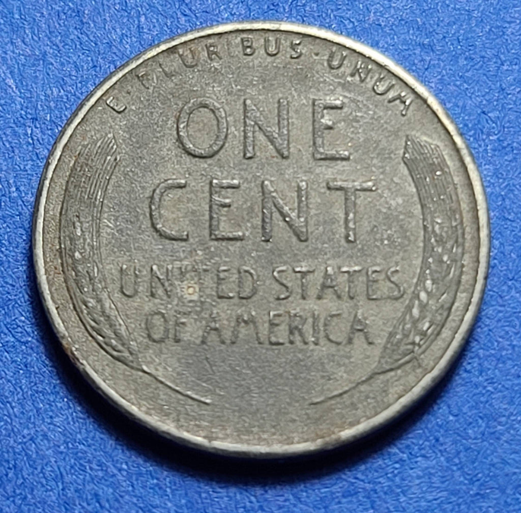 1943 United States Steel Penny (P) — WWII Era / Lincoln — Wartime Composition — Very Good to Very Fine