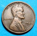 1946 United States Wheat Penny (P) — Post-WWII Recovery / Lincoln — Shell Casing Bronze — Very Good to Very Fine