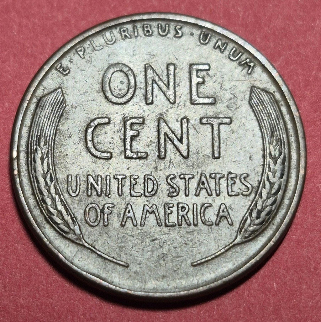 1945 United States Wheat Penny (P) — WWII Era / Lincoln — Shell Casing Bronze — Very Good to Fine