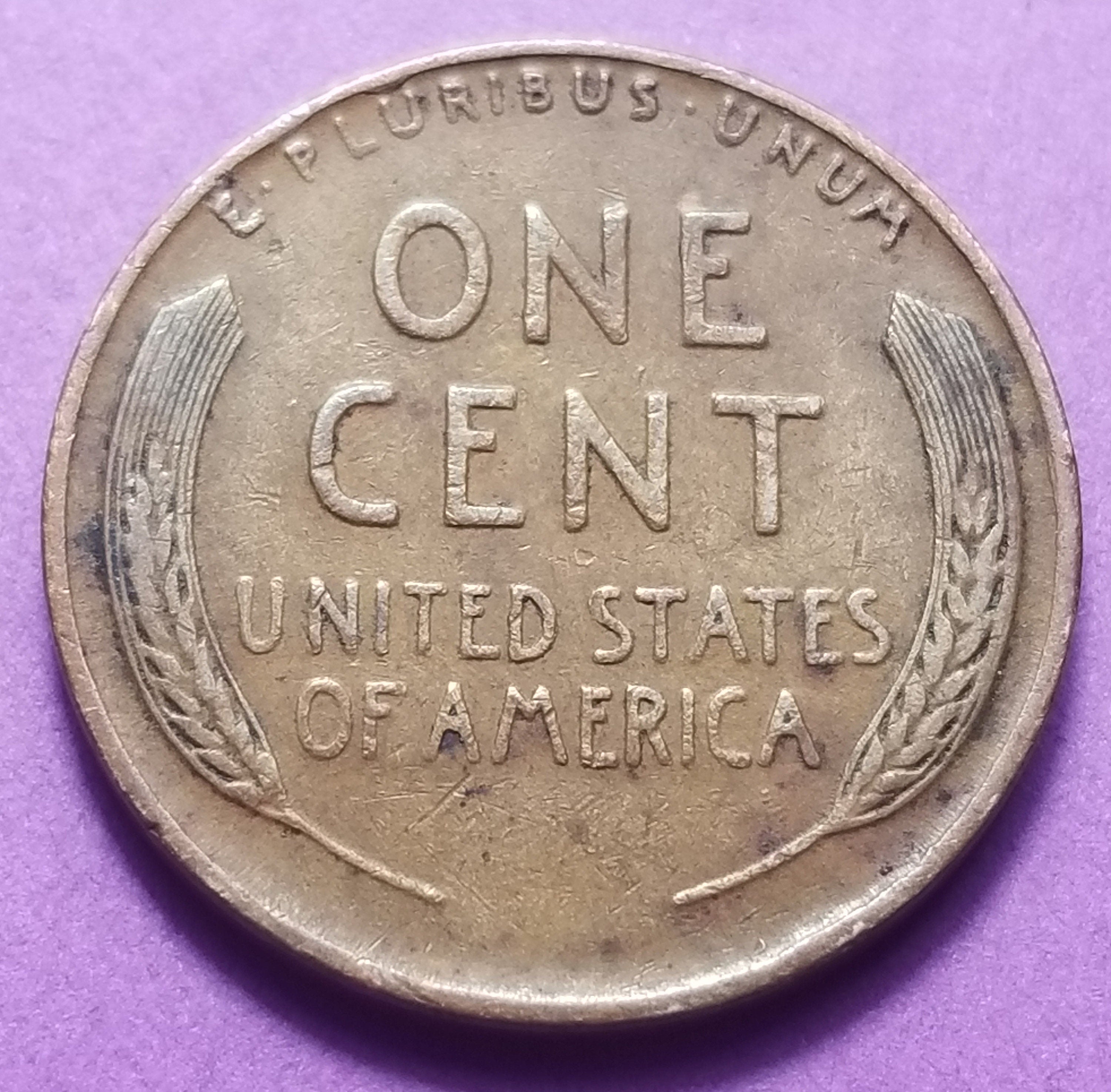 1942 United States Wheat Penny (P) — WWII Era / Lincoln — Wheat Reverse — Very Good to Very Fine